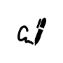 sign pen