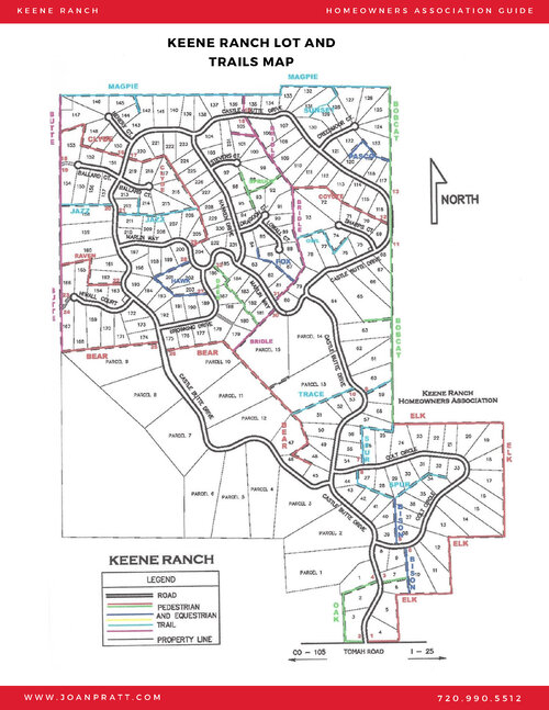 Map Keene Ranch