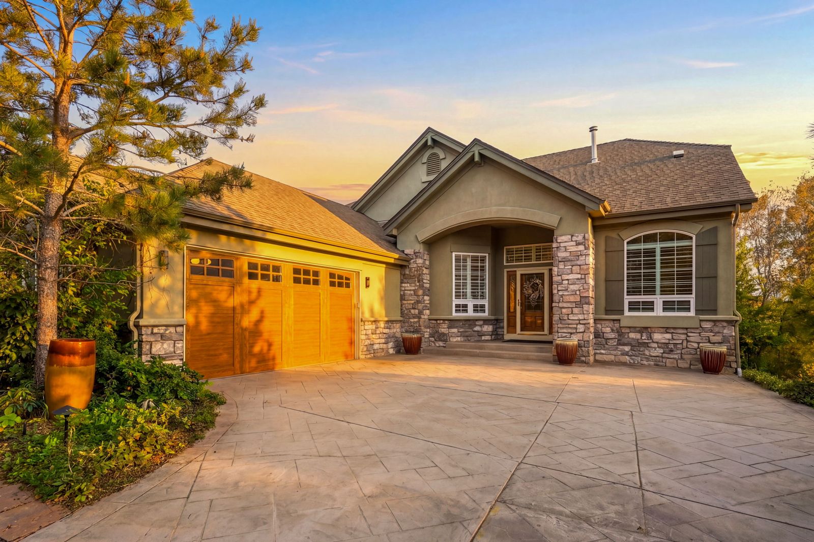 Home in the Forest Park neighborhood of Castle Pines, CO