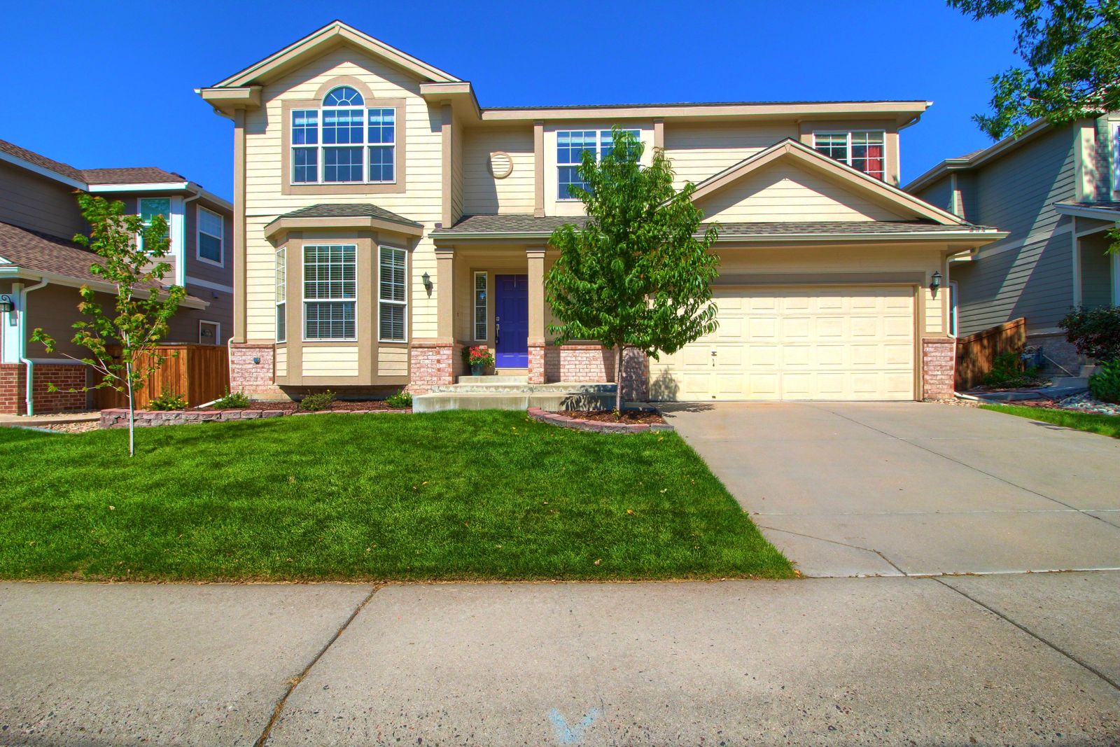 Two-story family home in Highlands Ranch, CO